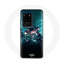 Coque pour Samsung Galaxy S20 Ultra Demon Slayer Manga Tanjiro et Nezuko