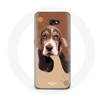 Coque pour Samsung Galaxy A5 Basset Hound chien visage