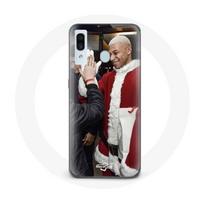 Coque pour Samsung Galaxy A40Mbappé Foot Joyeux noël