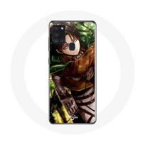 Coque pour Samsung Galaxy A21S Attaque des Titans Levi Ackerman