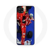 Coque pour Samsung Galaxy A22 5G Formule 1 Fernando Alonso Pilote automobile F1 Rouge