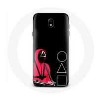 Coque pour Samsung Galaxy S4 Squid Game Masques Triangle carré et Cercle