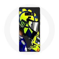 Coque pour Samsung Galaxy Note 9 Valentino Rossi Pilote de vitesse champion du monde Motogp