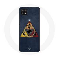 Coque pour Samsung Galaxy A22 5G Game of Thrones Saison 8 Le Trône de Fer Triangle Logo Baratheon La