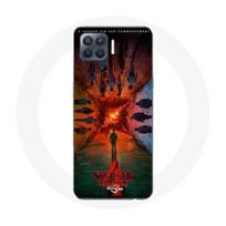 Coque pour Oppo A93 Stranger Things Saison 4 Affiche Equipages de la Nouvelle Théorie