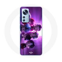 Coque pour Xiaomi Mi 12 / 12X BTS TinyTAN Animation Affiche RM Jin Suga J-Hope Jimin V Et Jungkook M