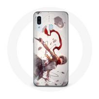 Coque pour Samsung Galaxy A20e Mikasa Ackerman Attaque des Titans Manga