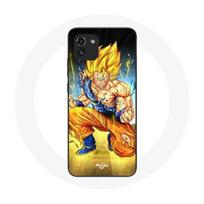 Coque pour Samsung Galaxy A03 Son goku dragon ball corps enervé