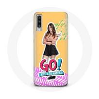 Coque pour Samsung Galaxy A70 Poursuis Tes Rêves Go! Live Your Way Série