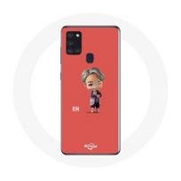 Coque pour Samsung Galaxy A21S BTS TinyTAN Animation RM