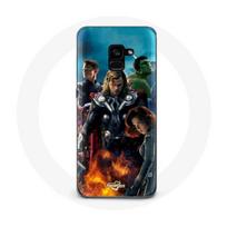 Coque pour Samsung Galaxy A8 Plus Avengers film de super héros