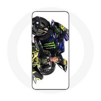 Coque pour Xiaomi Redmi Note 5 Pro Valentino Rossi Pilote de vitesse fond blanc balta