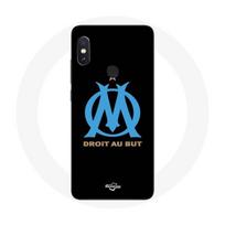 Coque pour Xiaomi Redmi Note 5 AI Dual Camera Logo Olympique de Marseille Fond Noir