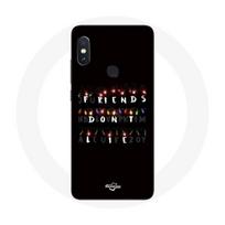 Coque pour Xiaomi Redmi Note 5 AI Dual Camera Stranger Things Affiche Friends Don't Lie Joyeux noël