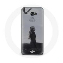 Coque pour Samsung Galaxy A5 2017 Game of Thrones Saison 8 Daenerys Targaryen feu et sang Le Trône d