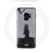 Coque pour Samsung Galaxy S9 Game of Thrones Saison 8 Daenerys Targaryen feu et sang Le Trône de Fer