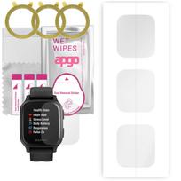 3x apgo Hydrogel Screen Protector for Garmin venu sq music, Hydrogel Film, with positioning layer easy installation