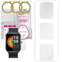 3x apgo Hydrogel Screen Protector for Haylou GST, Hydrogel Film, with positioning layer easy installation