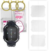 3x apgo Hydrogel Screen Protector for Garett Kids Neon 4G, Hydrogel Film, with positioning layer easy installation