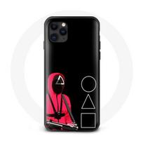 Coque Iphone 11 Squid Game among triangle - Maniacase