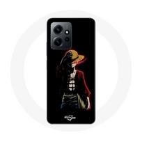 Coque - Maniacase - Xiaomi Redmi Note 12 4G - One Piece Manga Anime Luffy - Souple - Noir juoda