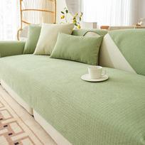 Sofa Cushion Ins Style Four Seasons Universal Non-Slip Cushion Nordic Simple Modern Chenille Sofa Cover Slipcover Seat Cushion 70*70cm gray