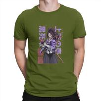 Demon Slayer Kamado Tanjirou Nezuko Unisex's TShirt Kokushibo Distinctive T Shirt Harajuku Sweatshirts Hipster 4XL brown