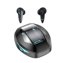 Naujas žaidimų ausinės „Bluetooth“ ausinės Dviejų režimų TWS 5.3 „Bluetooth“ ausinių dirželis juoda