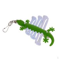 Golfo tūtelė su kamuoliuko gamintuvu Plastikinė tūtelė Aksesuaras Gecko Shape white