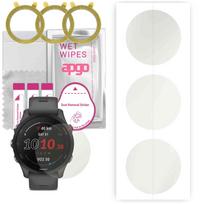 3x apgo Hydrogel Matte ekrano apsauga, skirta Garmin Forerunner 255, Hidrogelio plėvelė, Lankstus, Minkštas TPU su pozicionavimo sluoksniu, lengvas montavimas