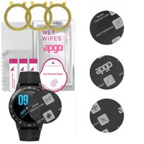 3x apgo MATINIS Hibridinis apsauginis stiklas, suderinamas su Maxcom Fit FW37 Argon, lankstus nano stiklas, puikus grūdinto stiklo pakaitalas, atsparus įbrėžimams