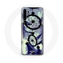 Case for Huawei P30 pro Dreamcatcher purple gray and black