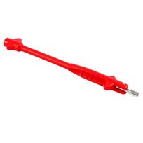 Tire Valves Stem Puller Tool Replacement for Universial Valves Stem Extenders Straight Metal Double Wheel Valves Stem