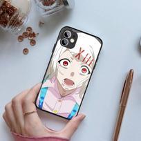 Anime Tokyo Ghouls Phone Case For IPhone 14 13 12 11 XS X 8 7 6 Plus Mini Pro Max SE 2022 Black PC TPU Glass Phone Cover iPhone SE 2020-2022 black