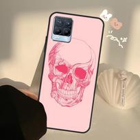Juokinga kaukolė, skirta „Realme 8 9 Pro Plus GT Neo 2 GT Master 9i 8i“ telefono dėklas, skirtas „OnePlus 9 10 Pro 9R Nord2“ OnePlus 10Pro beige