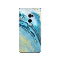 minkštas silikoninis TPU dėklas Xiaomi Mix 2 dėklas skirtas Xiaomi Mi Mix 2 Mix2 galinis dangtelis 360 pilnai apsauginė skaidri coque xiaomi Mix 2 blue
