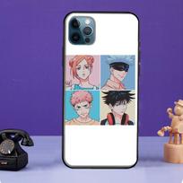 Jujutsu kaisen Case For iPhone XR X XS Max SE 2020 7 8 Plus Phone Cover For iPhone 11 14 12 13 Pro Max Mini iPhone 6 6s gray