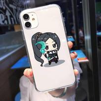 RUICHI Cute Valorant Phone Case For iPhone 11 12 Mini 13 Pro XS Max X 8 7 6s Plus 5 SE XR Transparent Shell iPhone11