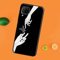 Anime estetikos juodas dėklas Huawei P40 P20 P30 Pro Mate 20 Lite P Smart 2019 Nova 5T Honor 50 Lite 10i 8X 9X Huawei P20