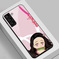 Demon Slayer Kimetsu No Yaiba Kamado Nezuko For Samsung Galaxy A60 A31 A51 A71 A52 A32 4G 5G A50 A70 Glass Phone Case Cover A50 white