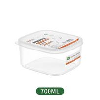 1400 ml Maisto šviežiai laikomos dėžutės Šaldytuvas Uždarytas indas Virtuvė Šaldytos mėsos laikymo dėžutė Vaisių ir daržovių pakavimo dėžutės white