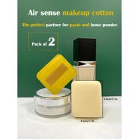 3 Pcs/Box Soft Air Cushion Puff Concealer Brush Round Makeup Blender Sponges Elastic Marshmallow Cosmetic Foundation Powder Set