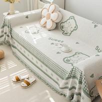 Simple Style Plush All-Inclusive Sofa Towel Universal Blanket Universal Sofa Cover Cover Dust Cover Cover Cloth 90*180cm white