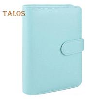 Money Saving Binder with Spending Budget Sheet Money Envelopes Hidden Compartments PVC Waterproof A6 Budget Binder Budget Planner Book white