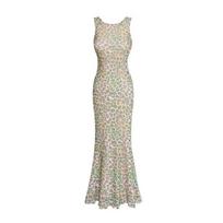 Y2k American Slim Party Dress Women Office Lady Causal Elegant Leopard Print Dress Summer 2024 Korean Fashion Sexy Midi Dress XS ruda
