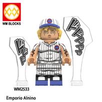 Anime mini veiksmo figūrėlės, plytos, konstravimo blokeliai, žaislai vaikams WM6160