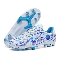 Football Shoes 31-44 High Quality Shock Absorption Anti-skid and Wear-resistant Long Spike Outdoor Sports Training Football Shoes 31