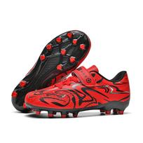 Football Shoes Kid's Football Boots Youth Nails Solid M ic Stick Football Shoes Training Children Football Boots For Boy 31 raudona