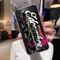 Transparent Phone Case For Apple iPhone 12 11 13 Pro Max mini XS X XR 6 7 8 Plus SE Cases Cover Japan Tokyo JDM Drift Sports Car iphone 13 mini