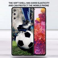Soft Case For Samsung Galaxy Note 20 Ultra 10 Plus Lite A50 A70 A20 A40 A20e 9 8 A60 A10e Funda Phone Cover I Love Football Capa Samsung A70
